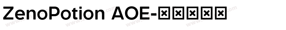 ZenoPotion AOE字体转换
